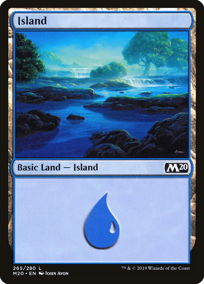 Island (265) [Core Set 2020] | Boutique FDB TCG