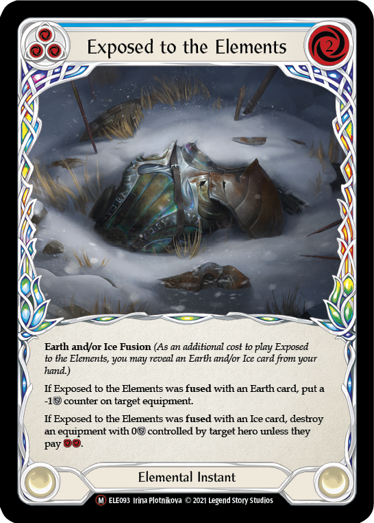 Exposed to the Elements [U-ELE093] (Tales of Aria Unlimited)  Unlimited Normal | Boutique FDB TCG
