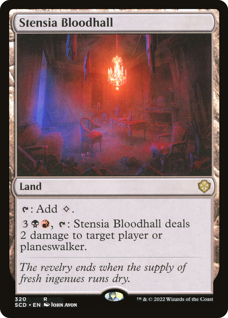 Stensia Bloodhall [Starter Commander Decks] | Boutique FDB TCG