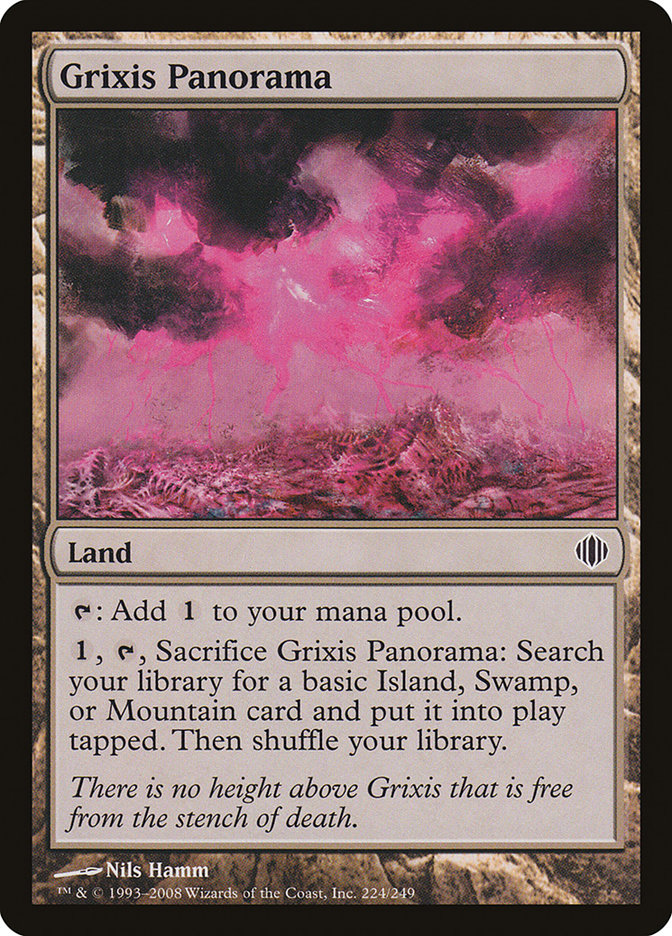 Grixis Panorama [Shards of Alara] | Boutique FDB TCG