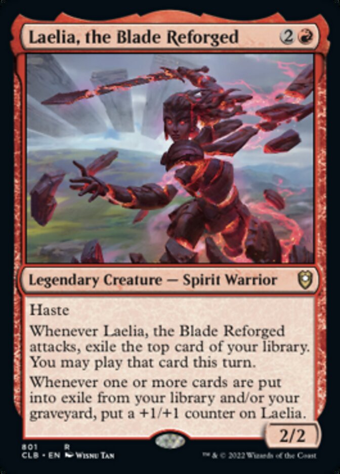 Laelia, the Blade Reforged [Commander Legends: Battle for Baldur's Gate] | Boutique FDB TCG