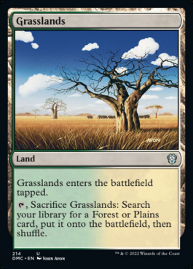 Grasslands [Dominaria United Commander] | Boutique FDB TCG