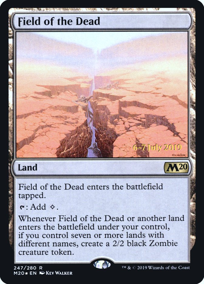 Field of the Dead [Core Set 2020 Prerelease Promos] | Boutique FDB TCG