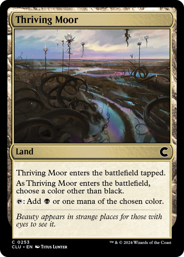 Thriving Moor [Ravnica: Clue Edition] | Boutique FDB TCG