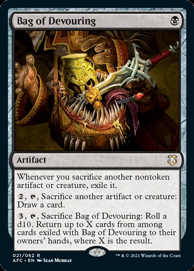 Bag of Devouring [Dungeons & Dragons: Adventures in the Forgotten Realms Commander] | Boutique FDB TCG