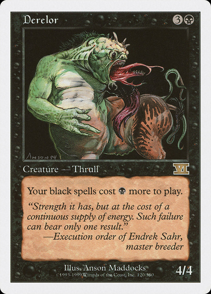 Derelor [Classic Sixth Edition] | Boutique FDB TCG