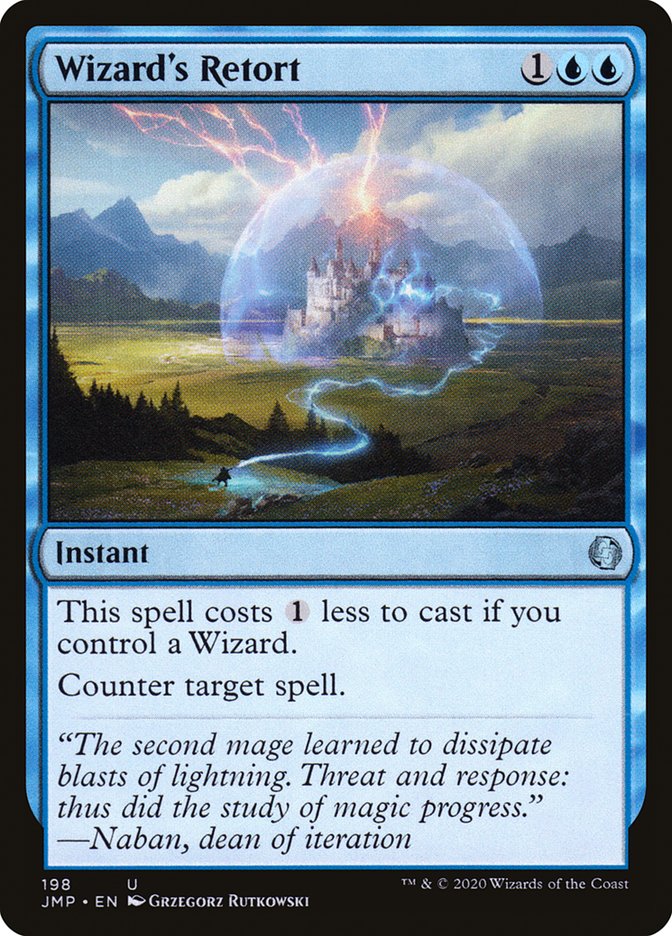 Wizard's Retort [Jumpstart] | Boutique FDB TCG