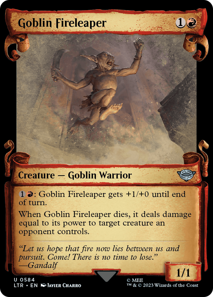 Goblin Fireleaper [The Lord of the Rings: Tales of Middle-Earth Showcase Scrolls] | Boutique FDB TCG