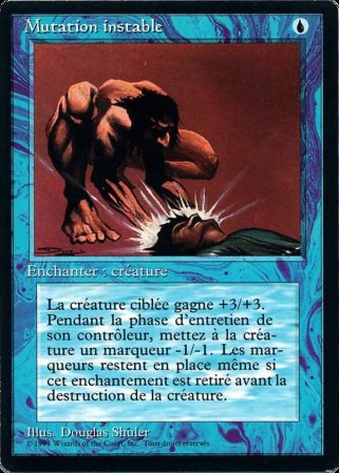 Unstable Mutation [Foreign Black Border] | Boutique FDB TCG