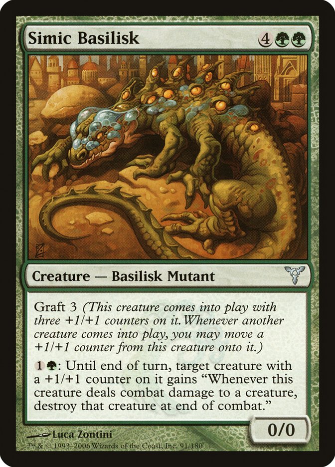 Simic Basilisk [Dissension] | Boutique FDB TCG