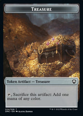 Ragavan // Treasure Double-Sided Token [Dominaria United Commander Tokens] | Boutique FDB TCG