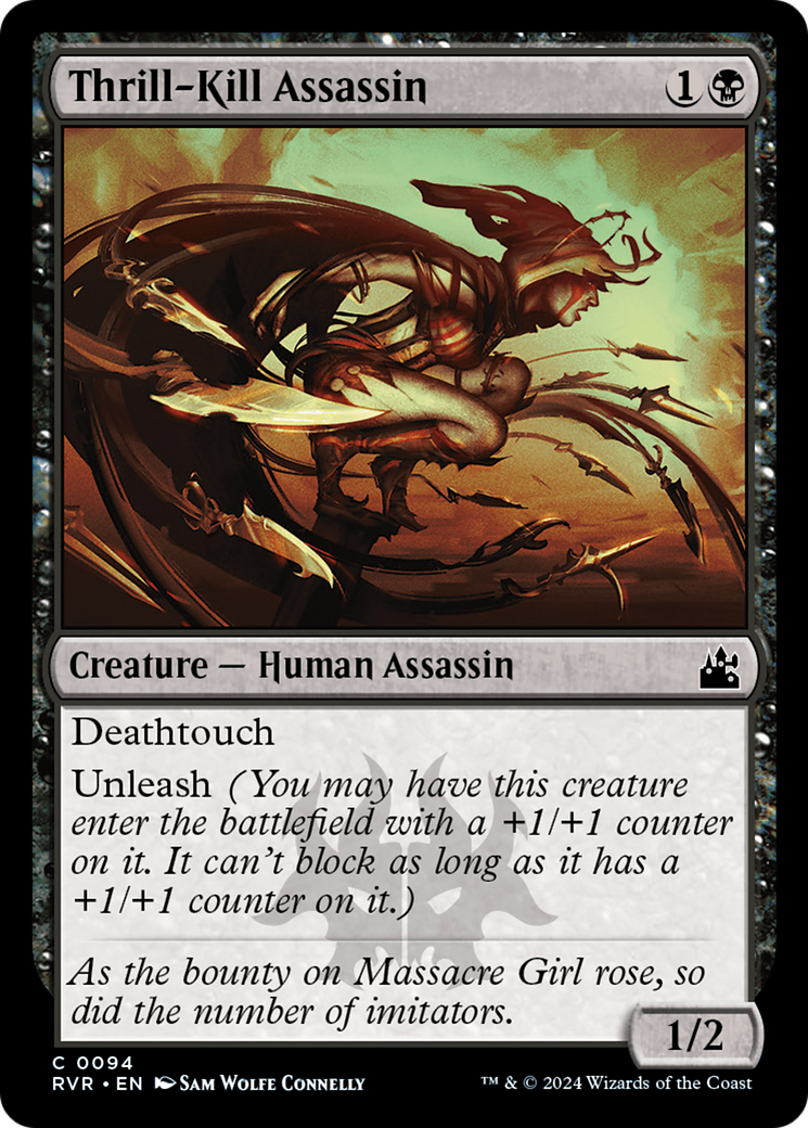 Thrill-Kill Assassin [Ravnica Remastered] | Boutique FDB TCG