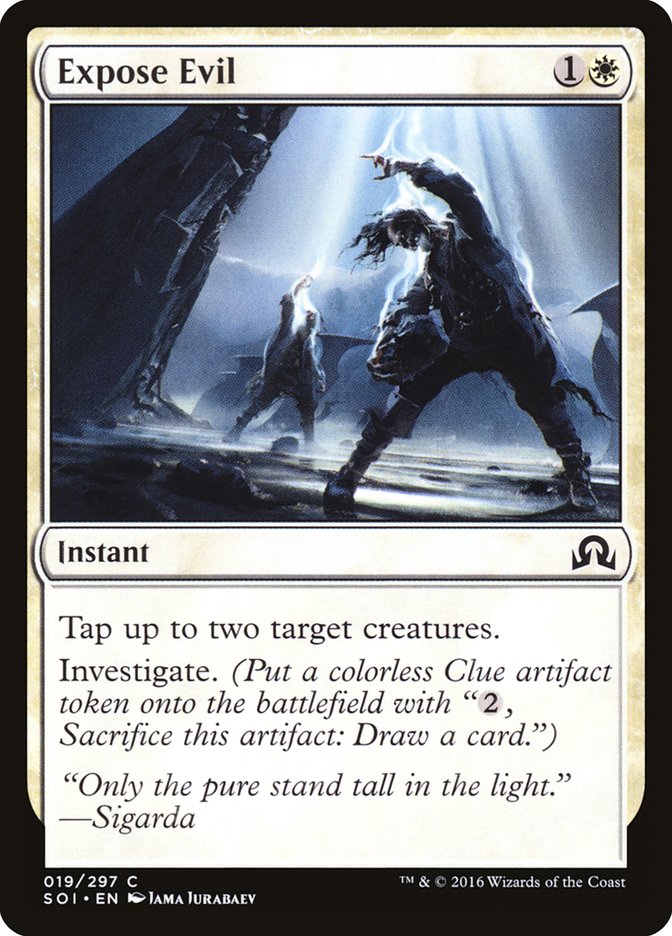 Expose Evil [Shadows over Innistrad] | Boutique FDB TCG
