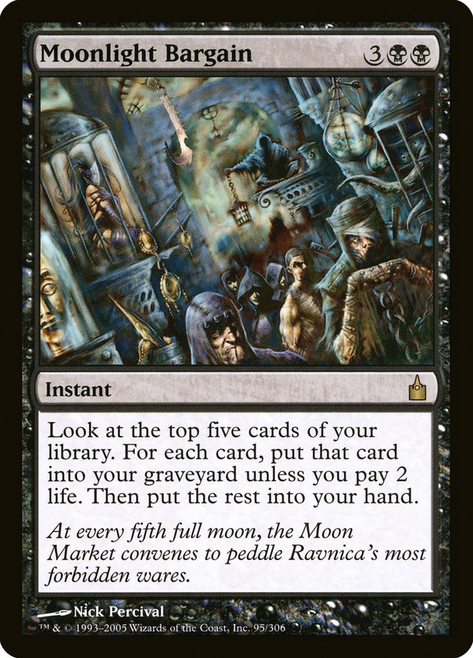 Moonlight Bargain [Ravnica: City of Guilds] | Boutique FDB TCG