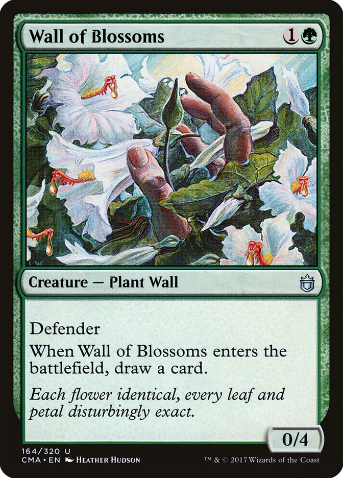Wall of Blossoms [Commander Anthology] | Boutique FDB TCG