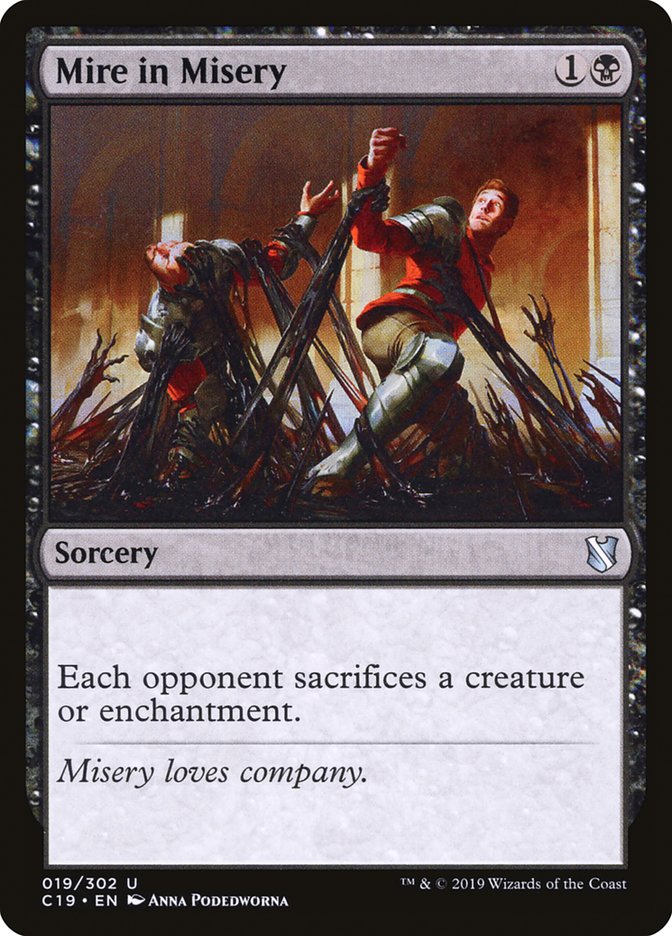 Mire in Misery [Commander 2019] | Boutique FDB TCG