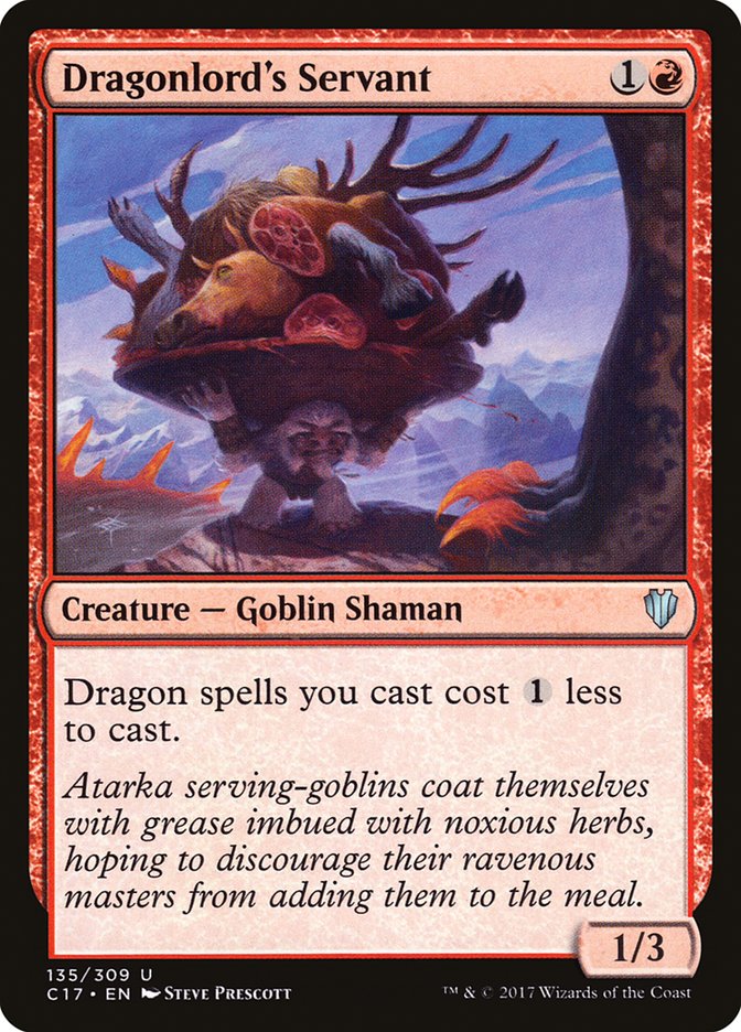 Dragonlord's Servant [Commander 2017] | Boutique FDB TCG