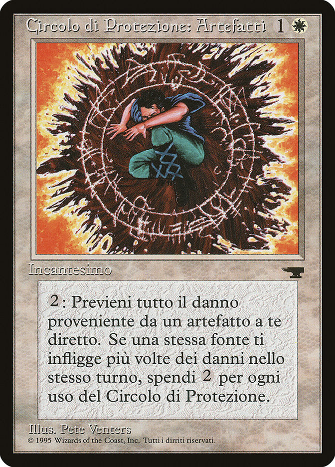 Circle of Protection: Artifacts (Italian) - "Circolo di Protezione: Artefatti" [Rinascimento] | Boutique FDB TCG