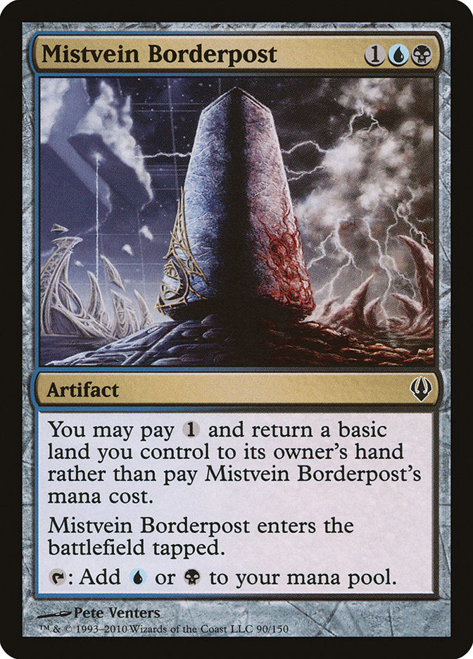 Mistvein Borderpost [Archenemy] | Boutique FDB TCG