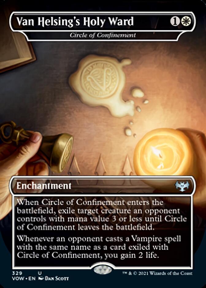 Circle of Confinement - Van Helsing's Holy Ward [Innistrad: Crimson Vow] | Boutique FDB TCG