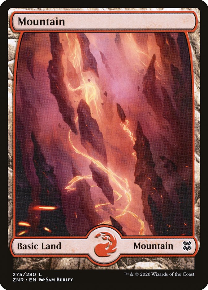 Mountain (275) [Zendikar Rising] | Boutique FDB TCG