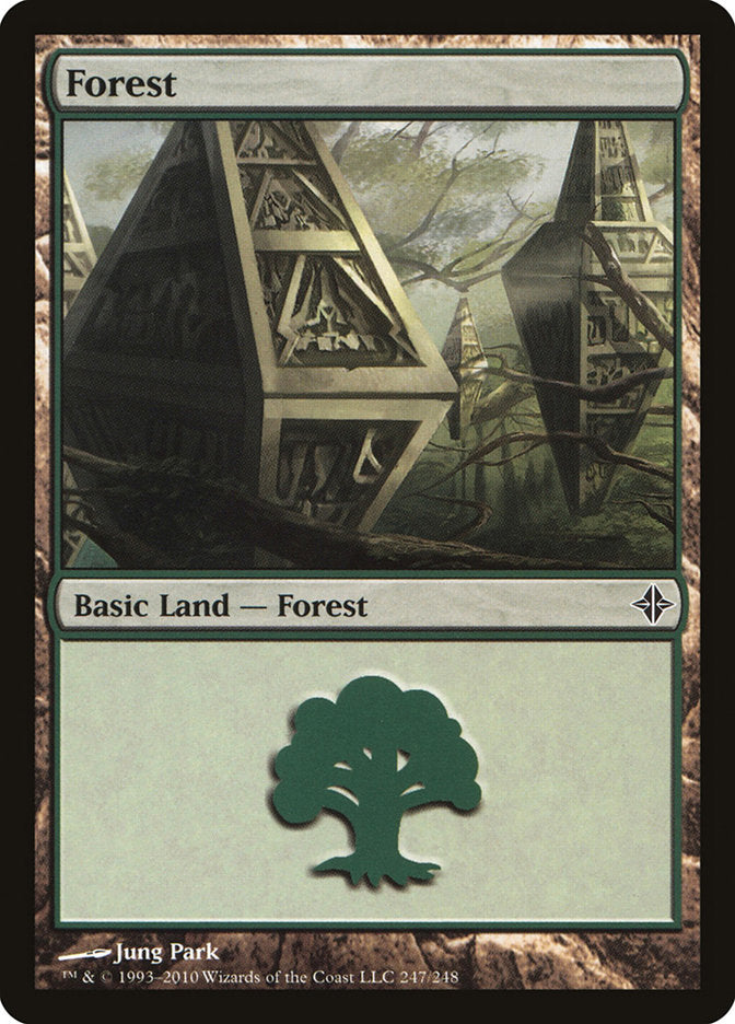 Forest (247) [Rise of the Eldrazi] | Boutique FDB TCG