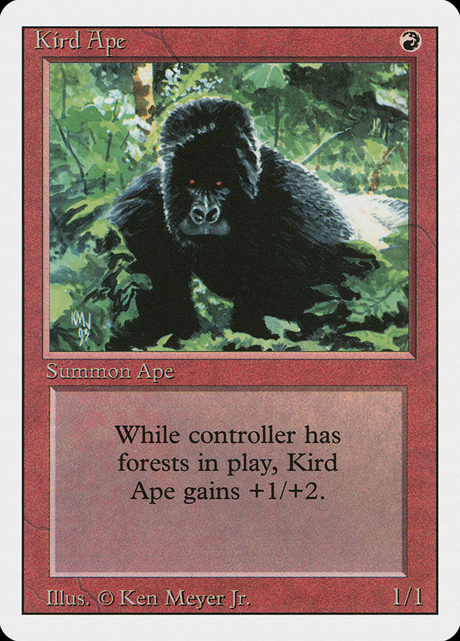 Kird Ape [Revised Edition] | Boutique FDB TCG