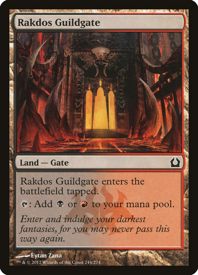 Rakdos Guildgate [Return to Ravnica] | Boutique FDB TCG