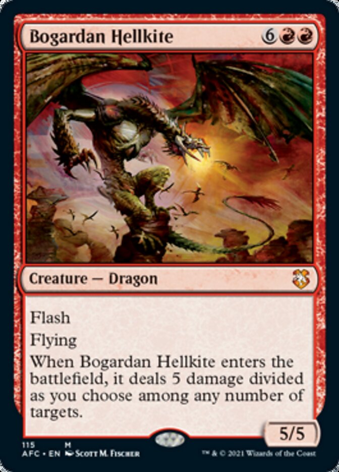 Bogardan Hellkite [Dungeons & Dragons: Adventures in the Forgotten Realms Commander] | Boutique FDB TCG