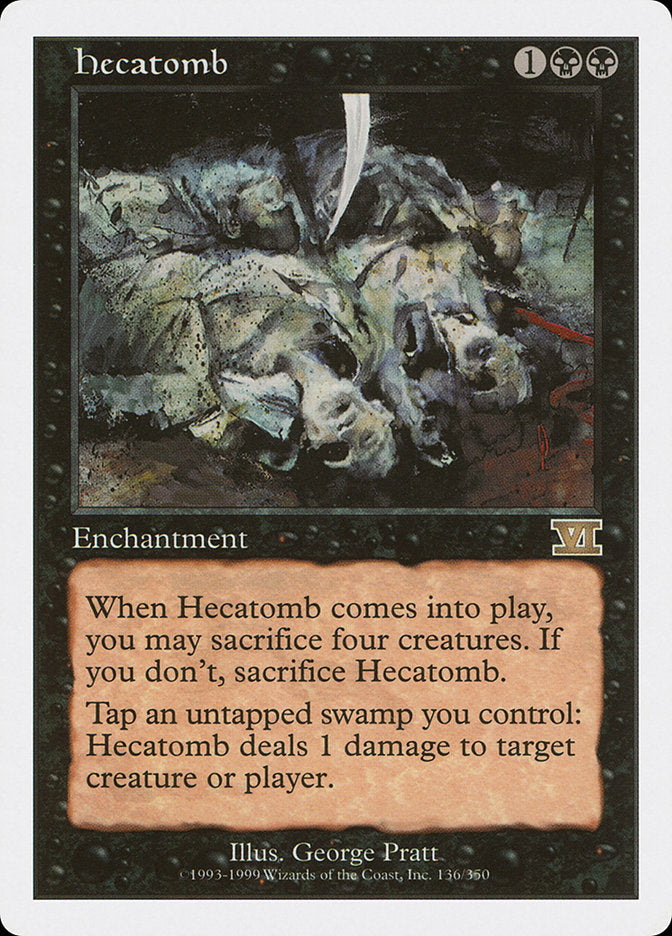 Hecatomb [Classic Sixth Edition] | Boutique FDB TCG