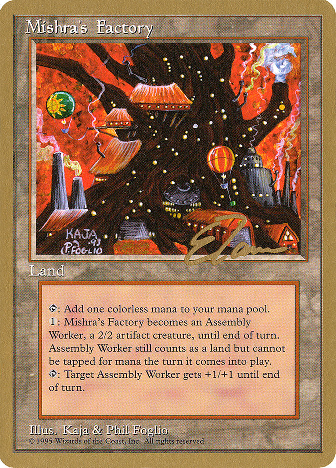 Mishra's Factory (Eric Tam) [Pro Tour Collector Set] | Boutique FDB TCG