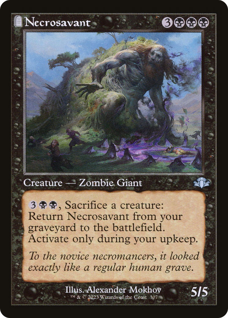 Necrosavant (Retro) [Dominaria Remastered] | Boutique FDB TCG