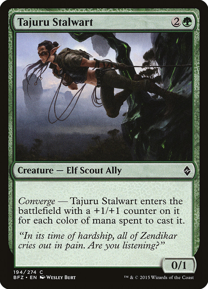 Tajuru Stalwart [Battle for Zendikar] | Boutique FDB TCG
