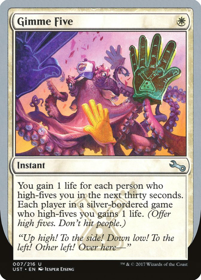 Gimme Five [Unstable] | Boutique FDB TCG