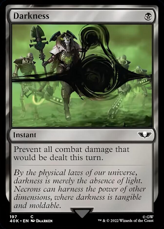 Darkness (Surge Foil) [Warhammer 40,000] | Boutique FDB TCG