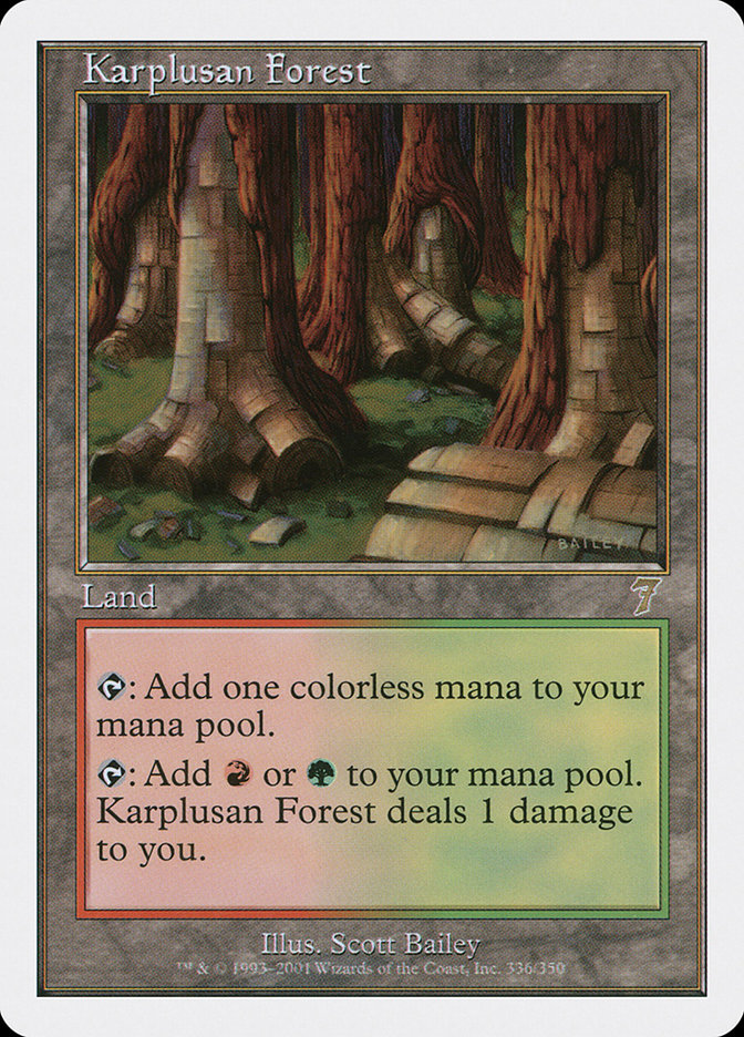 Karplusan Forest [Seventh Edition] | Boutique FDB TCG