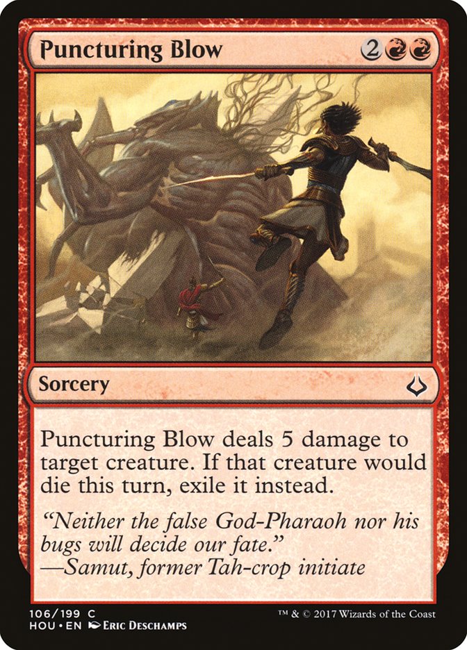 Puncturing Blow [Hour of Devastation] | Boutique FDB TCG