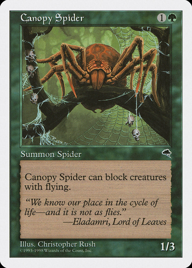 Canopy Spider [Anthologies] | Boutique FDB TCG
