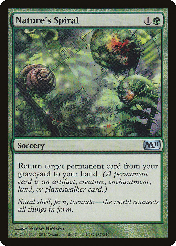 Nature's Spiral [Magic 2011] | Boutique FDB TCG