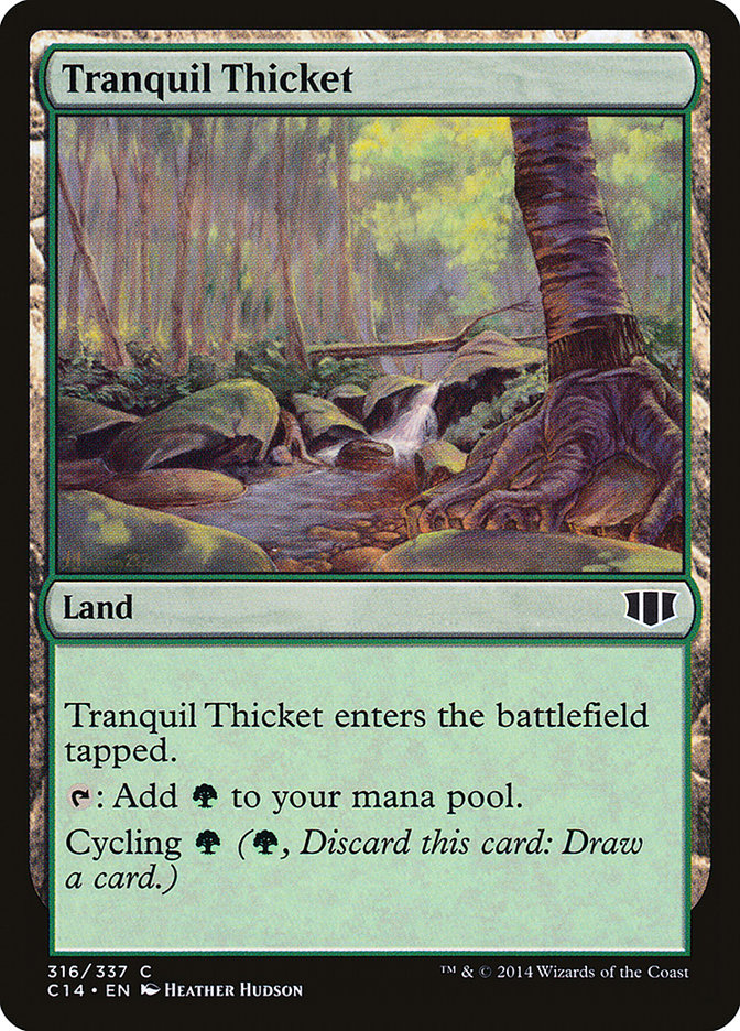 Tranquil Thicket [Commander 2014] | Boutique FDB TCG