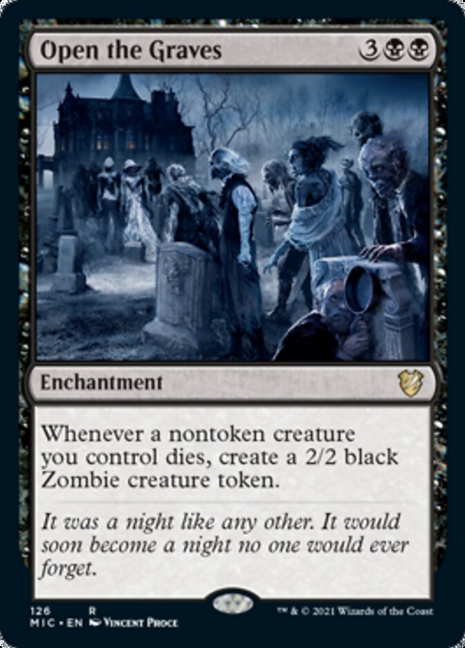 Open the Graves [Innistrad: Midnight Hunt Commander] | Boutique FDB TCG