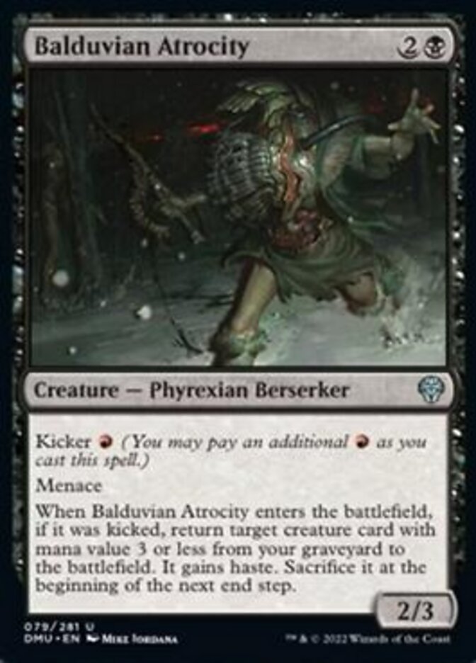 Balduvian Atrocity [Dominaria United] | Boutique FDB TCG