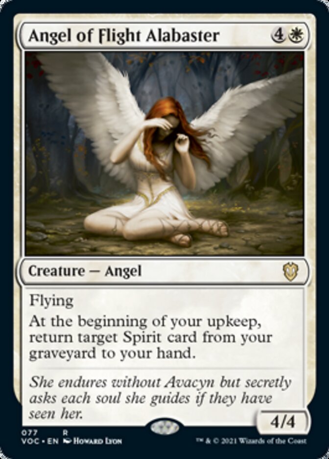 Angel of Flight Alabaster [Innistrad: Crimson Vow Commander] | Boutique FDB TCG