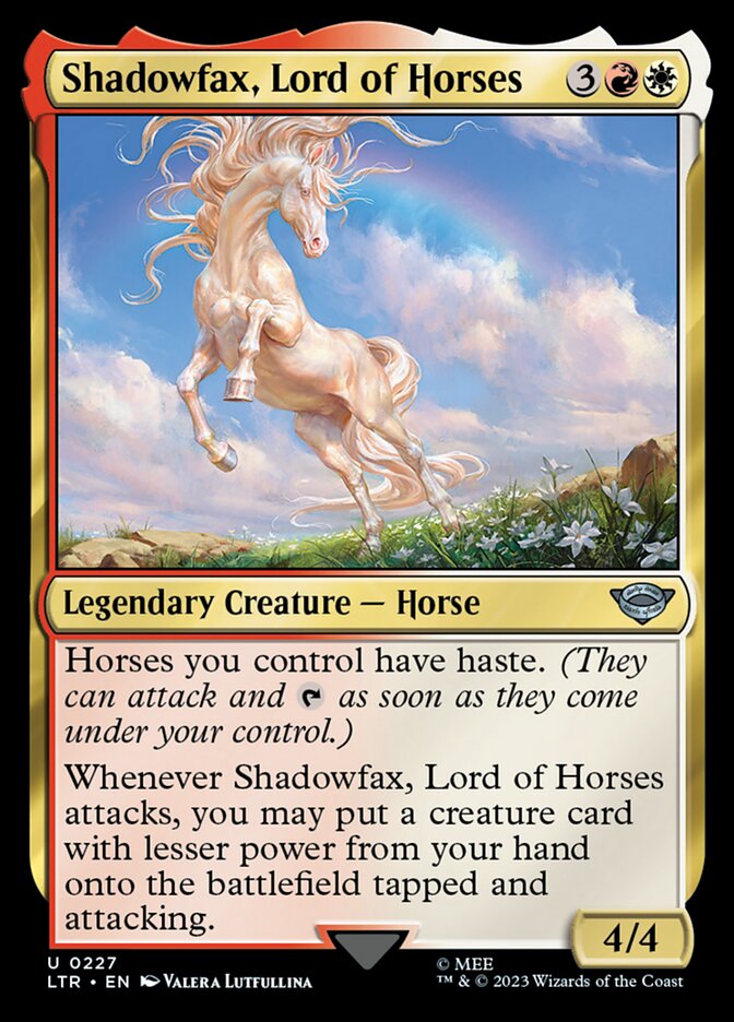 Shadowfax, Lord of Horses [The Lord of the Rings: Tales of Middle-Earth] | Boutique FDB TCG