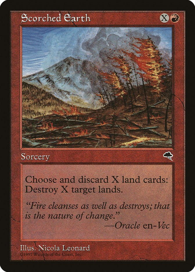 Scorched Earth [Tempest] | Boutique FDB TCG