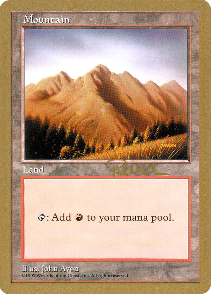 Mountain (pm444) (Paul McCabe) [World Championship Decks 1997] | Boutique FDB TCG