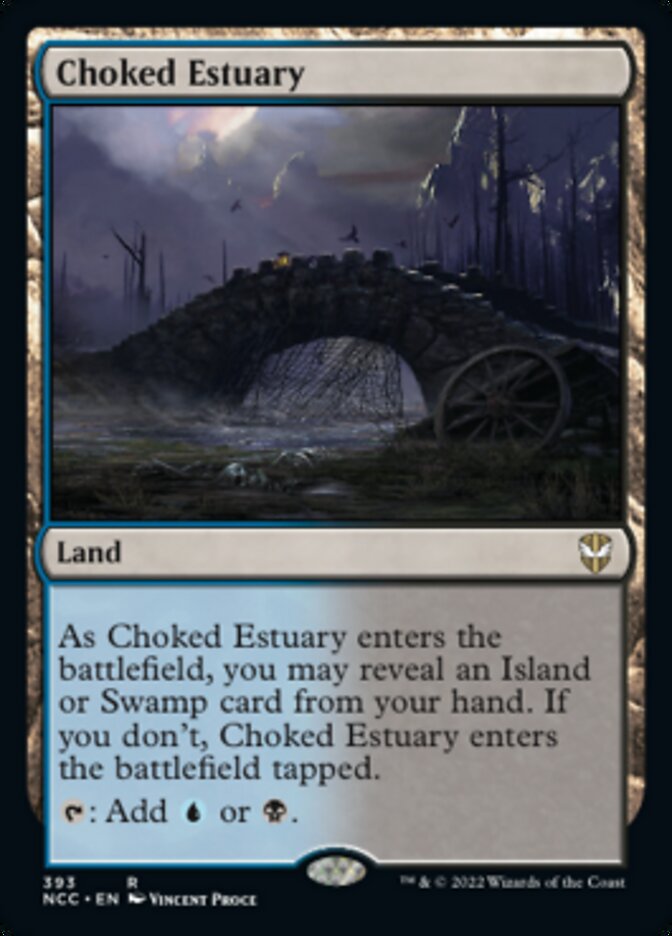 Choked Estuary [Streets of New Capenna Commander] | Boutique FDB TCG