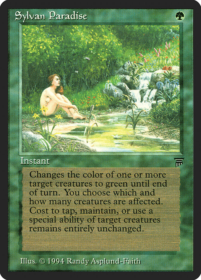 Sylvan Paradise [Legends] | Boutique FDB TCG