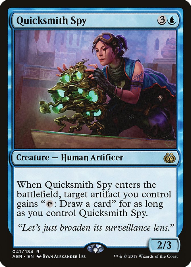 Quicksmith Spy [Aether Revolt] | Boutique FDB TCG