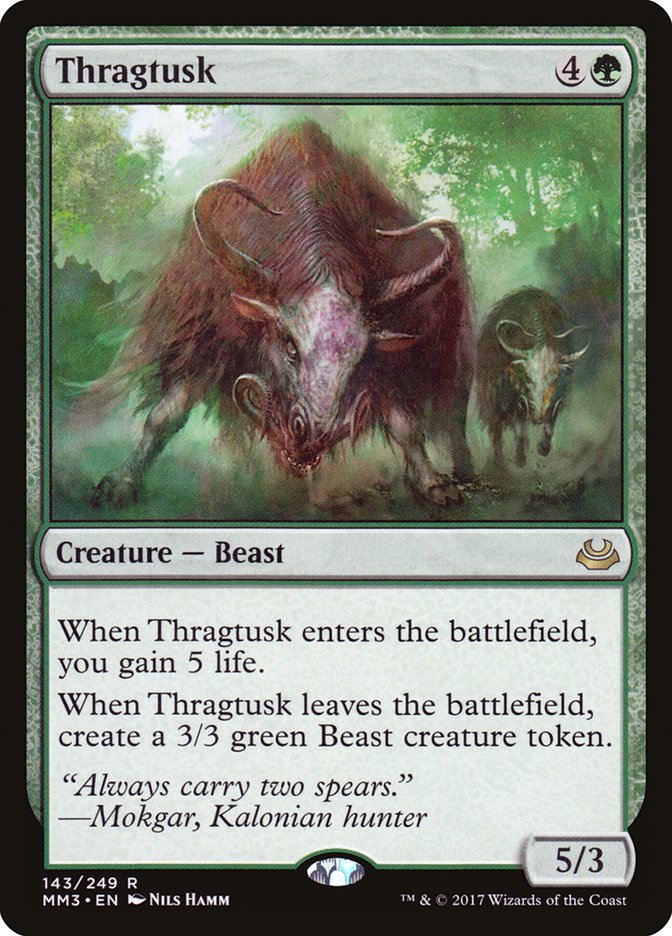 Thragtusk [Modern Masters 2017] | Boutique FDB TCG